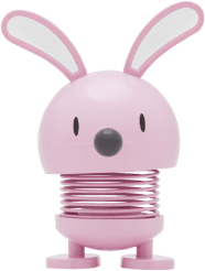 Hoptimist easter bunny in pink
